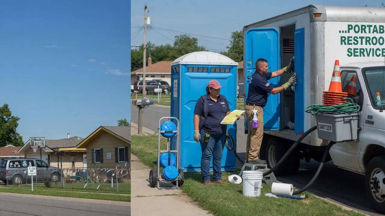 Portable Toilet Rental in New Philadelphia, OH near me